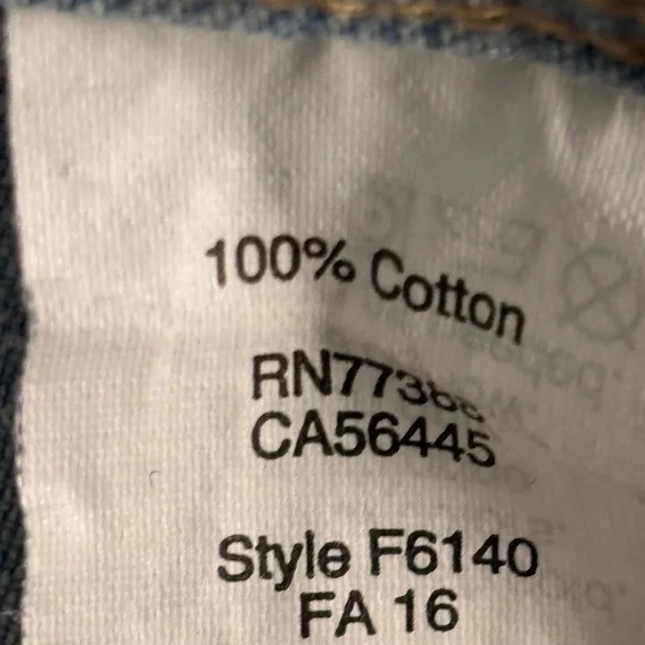 J. Crew Perfect Fit Denim Chambray Button Down Shirt 100% Cotton Sz L Western - Picture 6 of 10